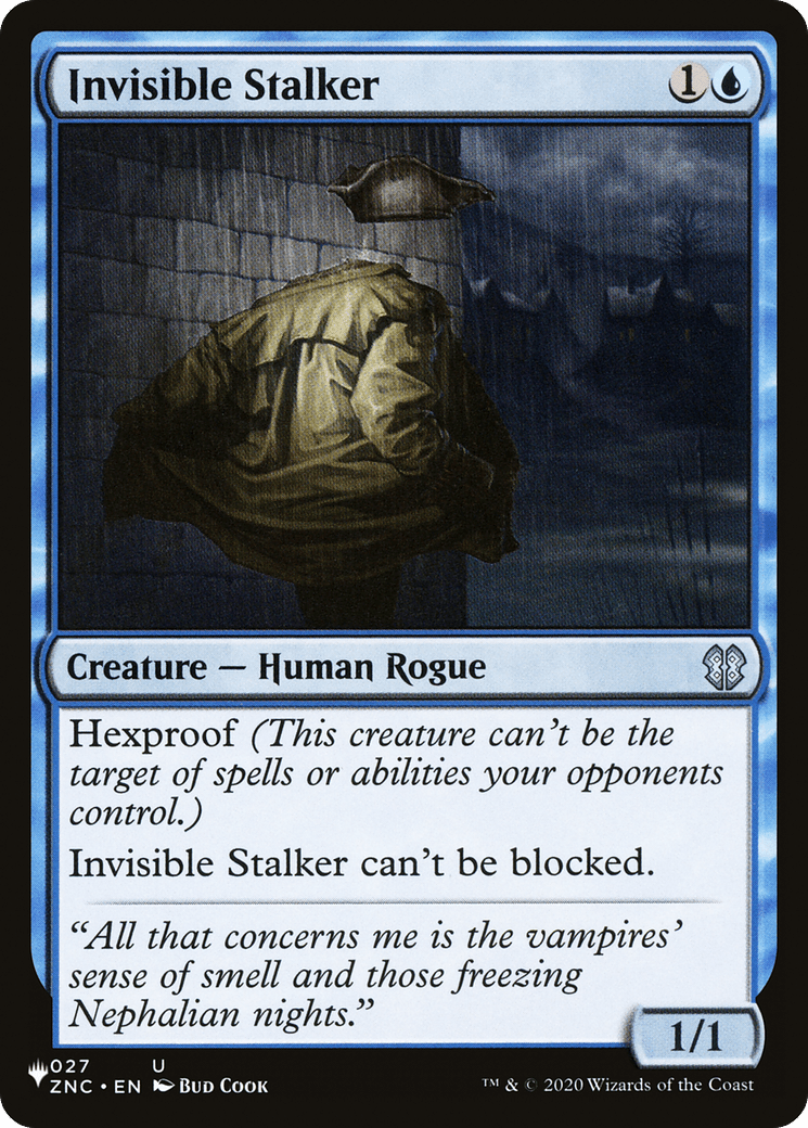 Invisible Stalker |  (ZNC-27) [The List]