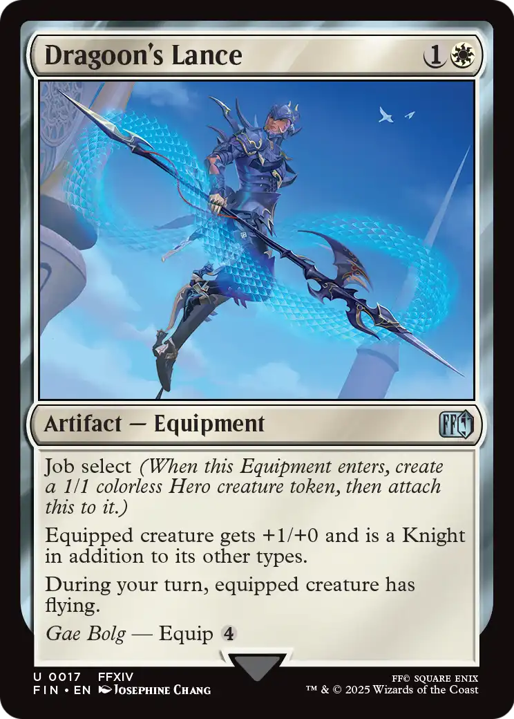 Dragoon's Lance (017) [FINAL FANTASY]  Foil