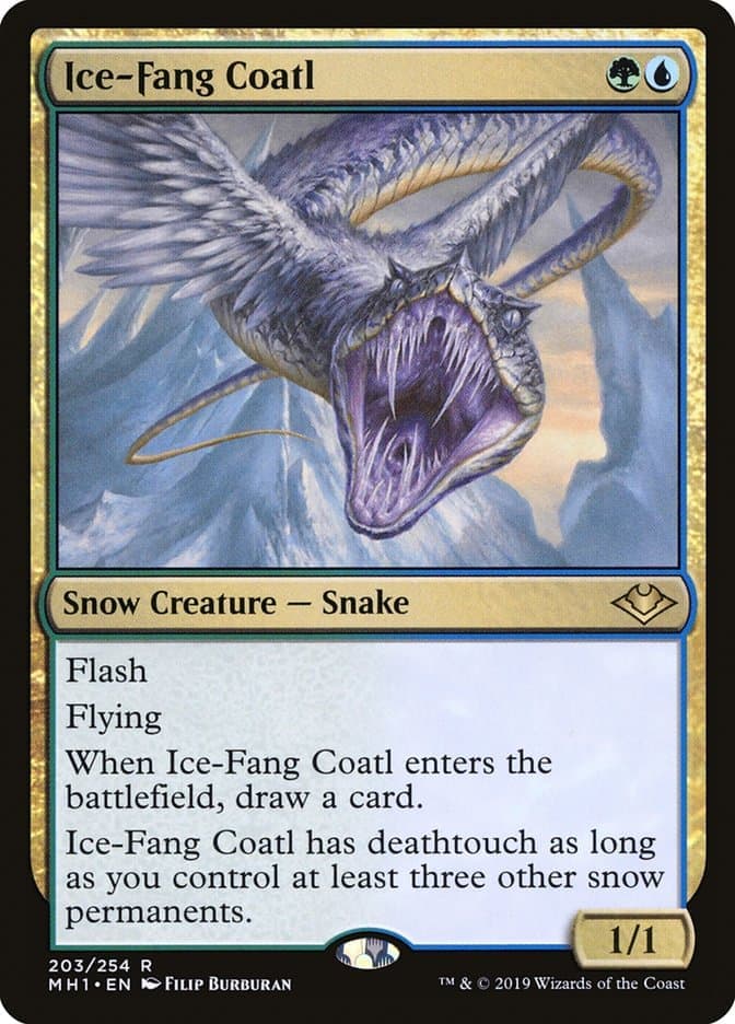 Ice-Fang Coatl [Modern Horizons] Foil
