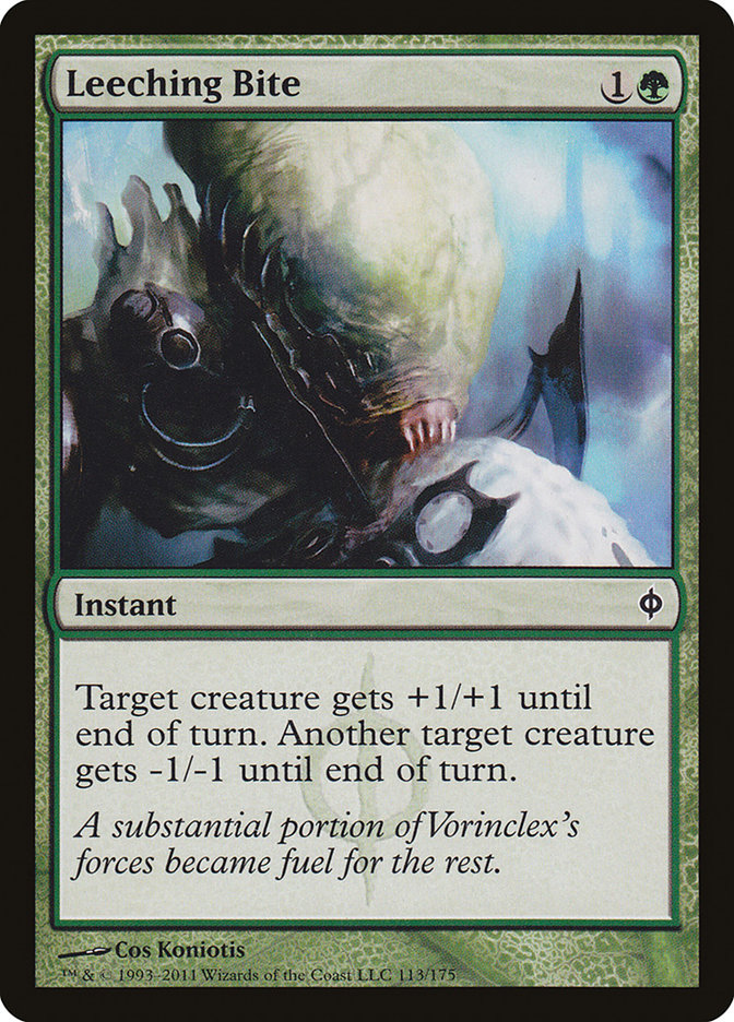 Leeching Bite 113/175 (New Phyrexia) 