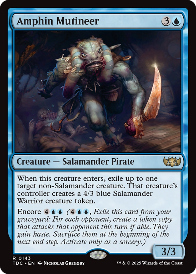 Amphin Mutineer (143) [Commander: Tarkir: Dragonstorm]