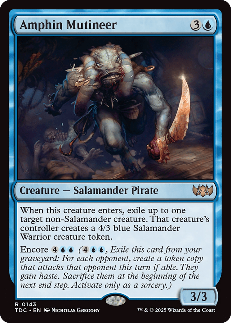 Amphin Mutineer (143) [Commander: Tarkir: Dragonstorm]