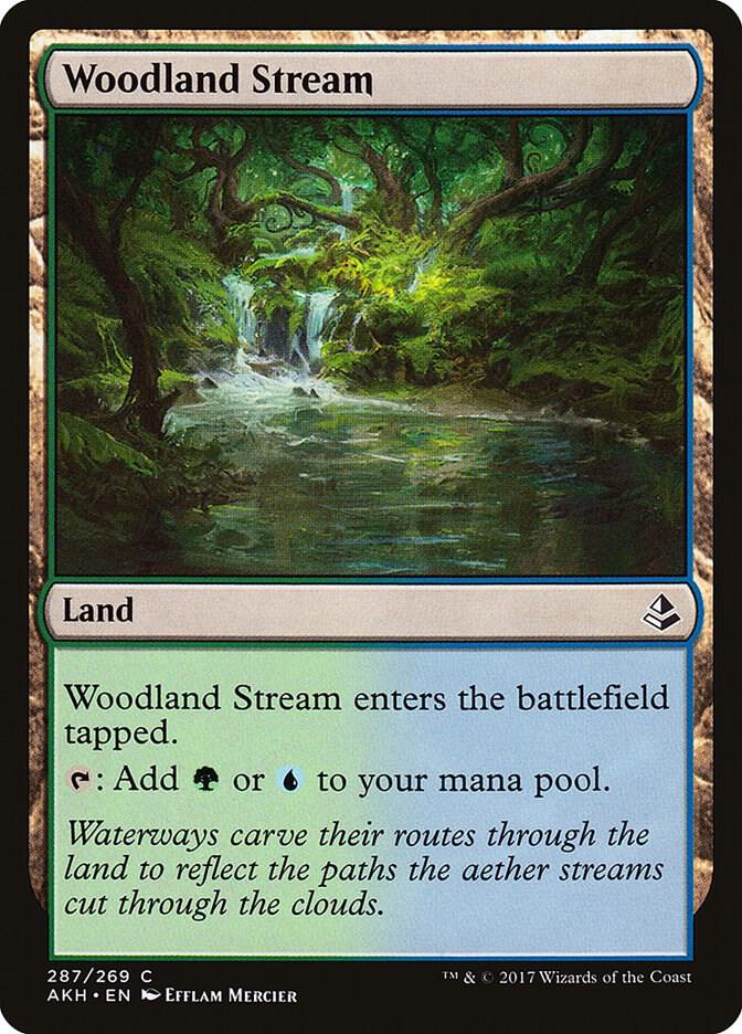 Woodland Stream 287/269 (Amonkhet) 