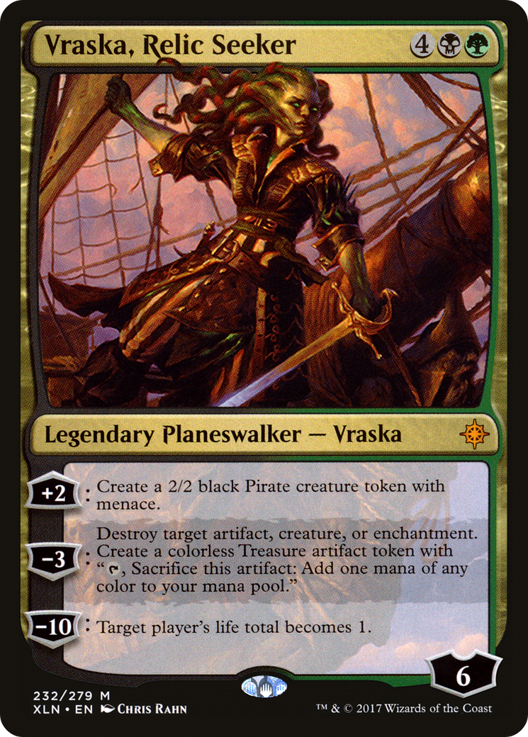 Vraska, Relic Seeker [Ixalan] Foil