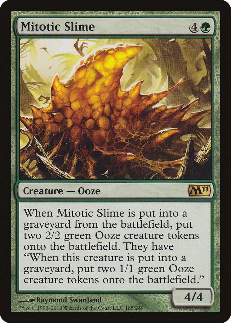 Mitotic Slime [Magic 2011] Foil