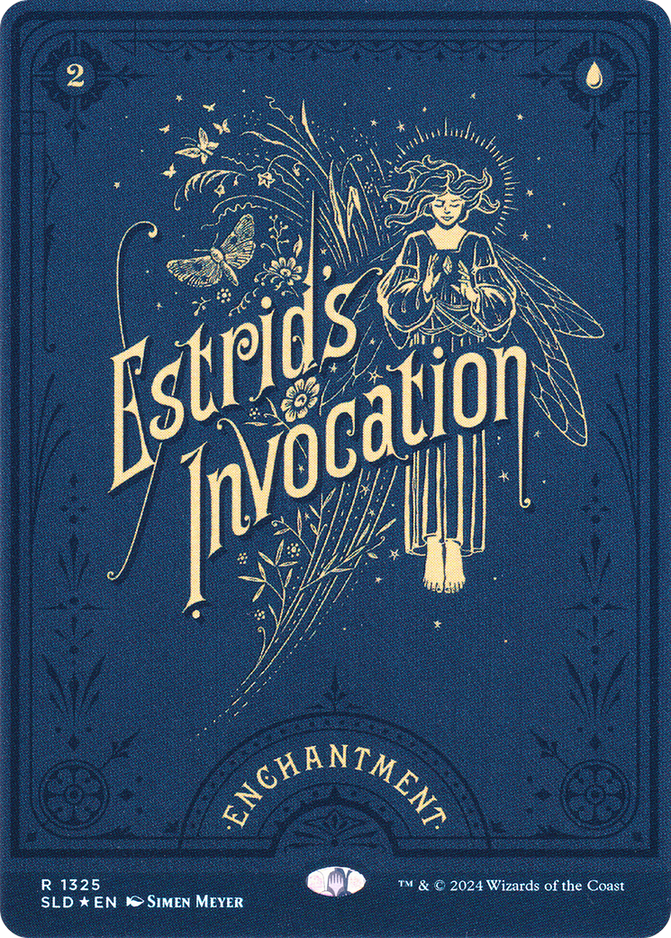 Estrid's Invocation (1325) [Secret Lair Drop Series]  Foil