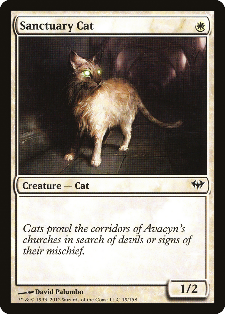 Sanctuary Cat [Dark Ascension] Foil