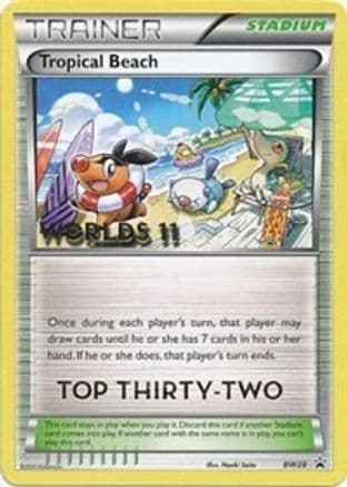 Tropical Beach BW28 (Worlds ) [Top 32] BW28- Black and White Promos
