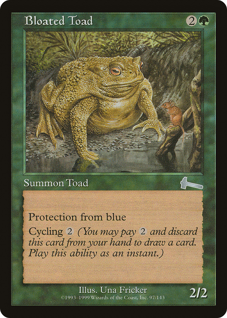 Bloated Toad [Urza's Legacy] Foil