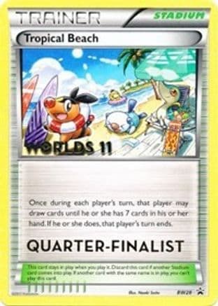 Tropical Beach BW28 (Worlds ) [Quarter-Finalist] BW28- Black and White Promos