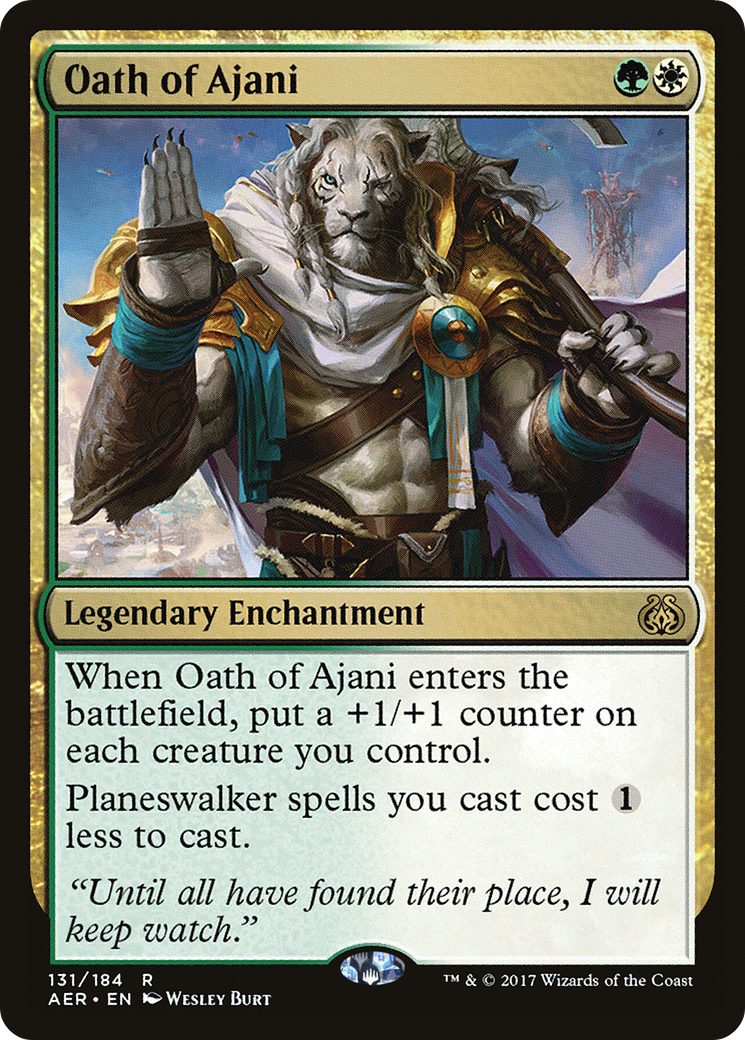 Oath of Ajani [Aether Revolt] Foil