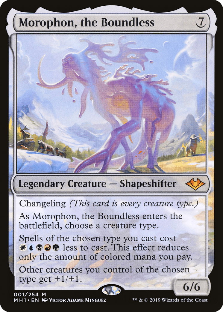 Morophon, the Boundless [Modern Horizons] Foil