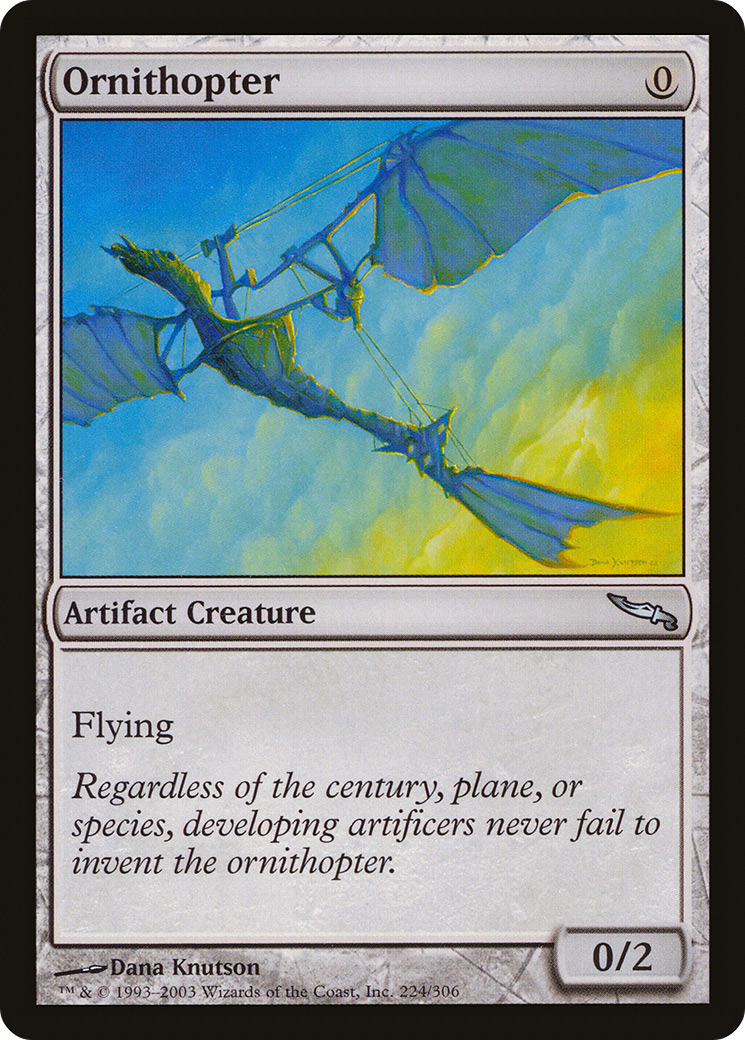Ornithopter [Mirrodin] Foil