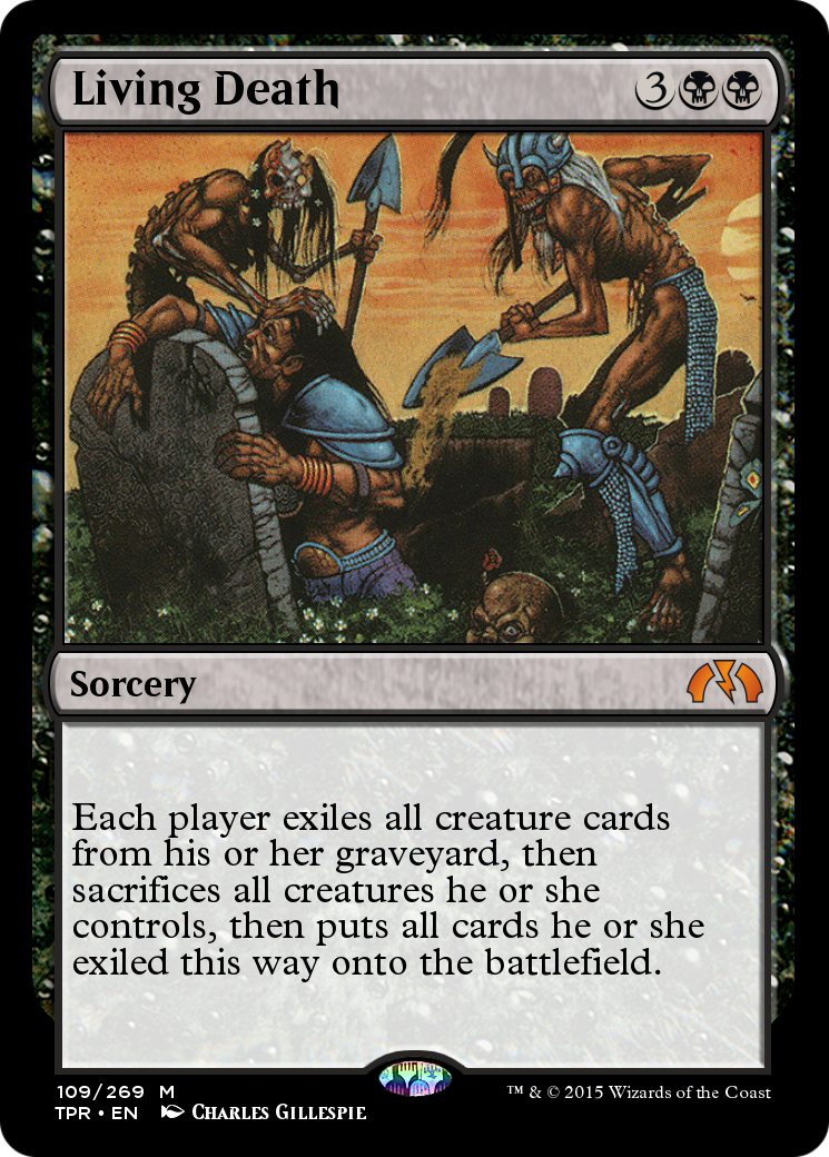Living Death (TPR-109) - Tempest Remastered Foil