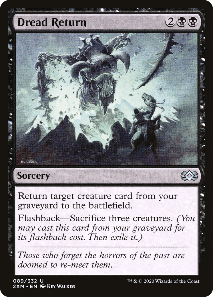 Dread Return [Double Masters] Foil
