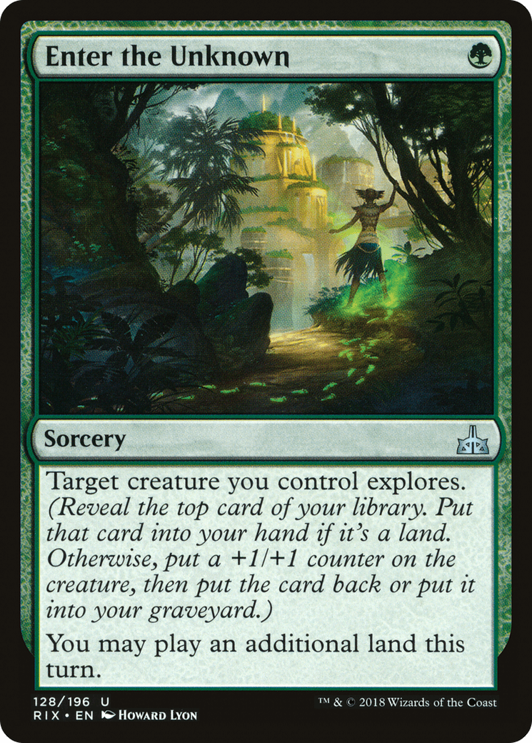 Enter the Unknown [Rivals of Ixalan] Foil