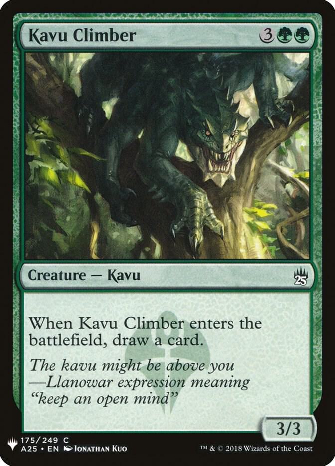 Kavu Climber A25-175/5075 (The List Reprints) 