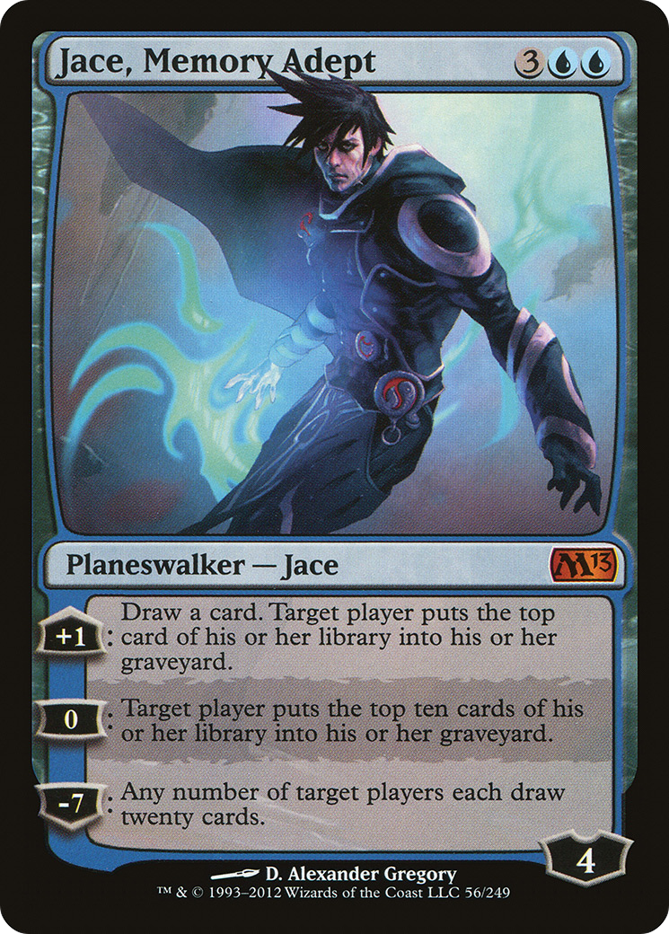 Jace, Memory Adept [Magic 2013] Foil
