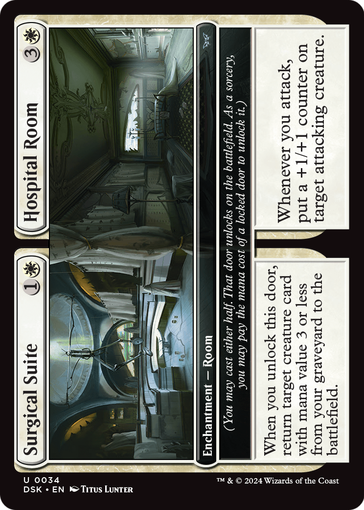 Surgical Suite // Hospital Room [Duskmourn: House of Horror] Foil