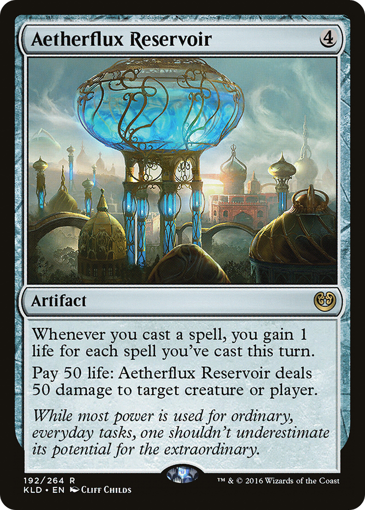 Aetherflux Reservoir [Kaladesh] Foil
