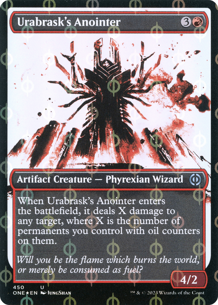 Urabrask's Anointer (450) [Phyrexia: All Will Be One] : (Showcase)