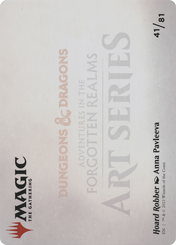 Hoard Robber // Hoard Robber (AAFR-041) - Adventures in the Forgotten Realms Art Series (Borderless)