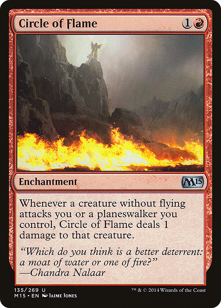 Circle of Flame [Magic 2015] Foil