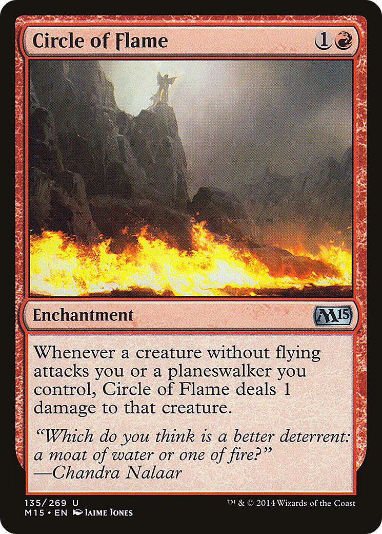 Circle of Flame [Magic 2015] Foil