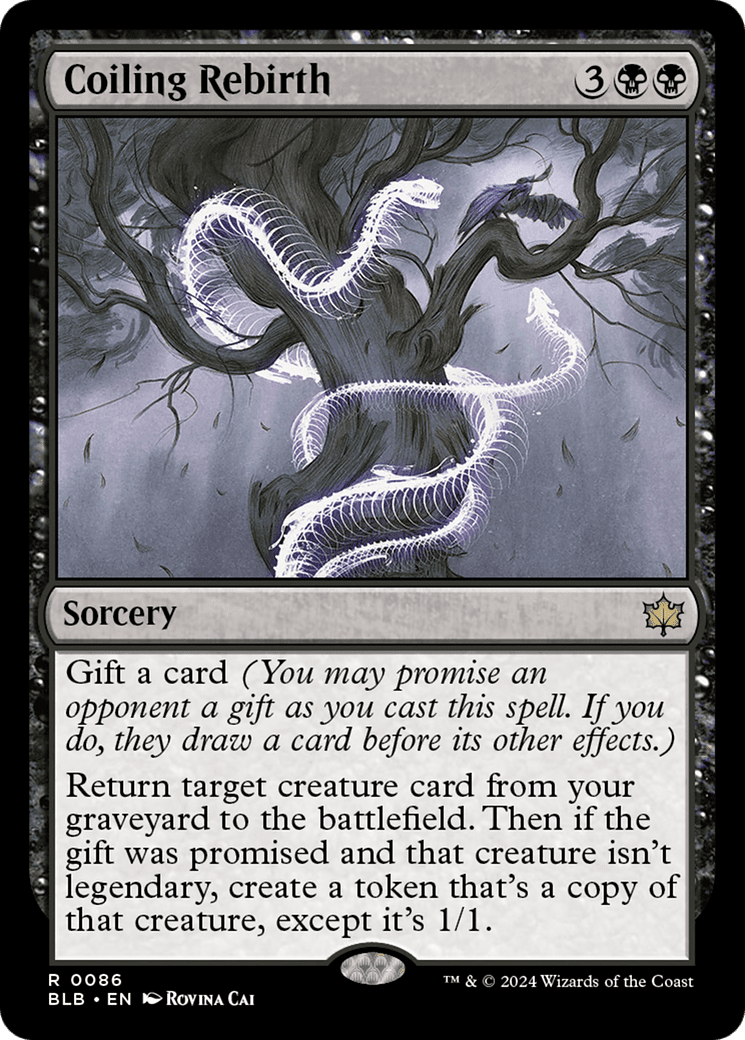 Coiling Rebirth [Bloomburrow] Foil