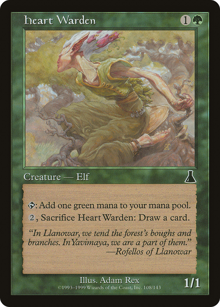 Heart Warden [Urza's Destiny] Foil