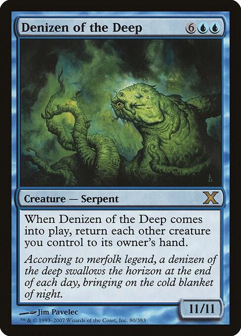 Denizen of the Deep 80/383 (10th Edition) 