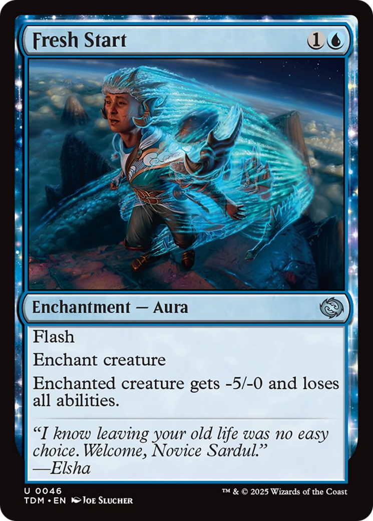 Fresh Start (046) [Tarkir: Dragonstorm]  Foil