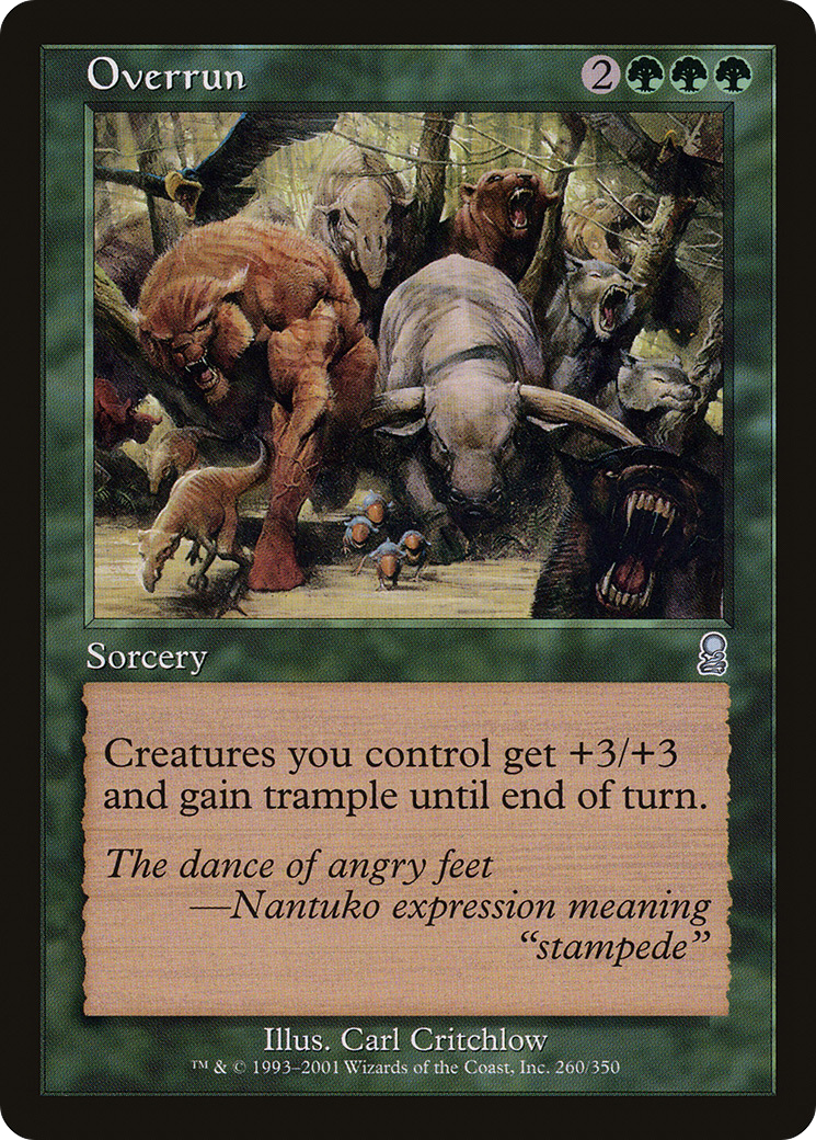 Overrun [Odyssey] Foil