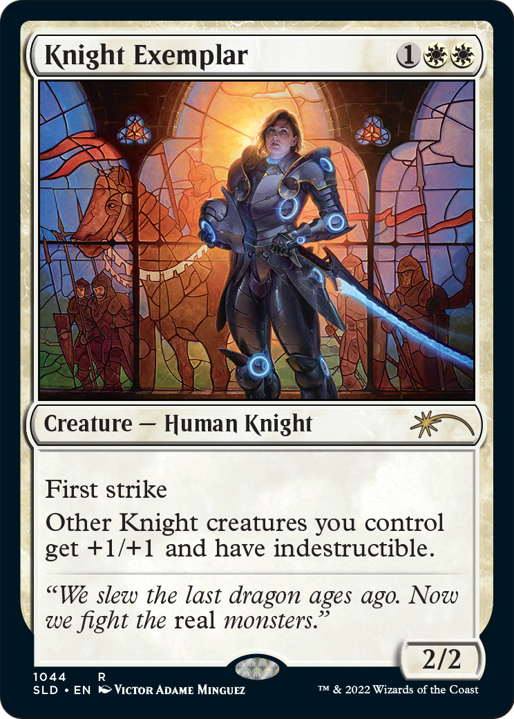 Knight Exemplar (1044) [Secret Lair Drop Series] Foil