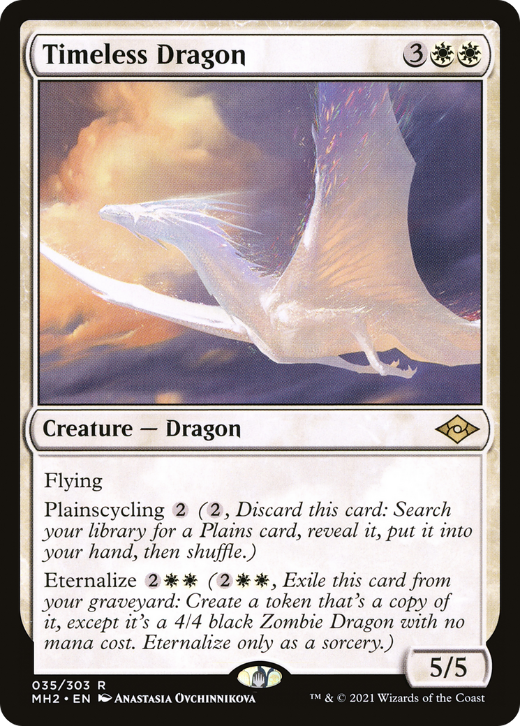 Timeless Dragon [Modern Horizons 2] Foil