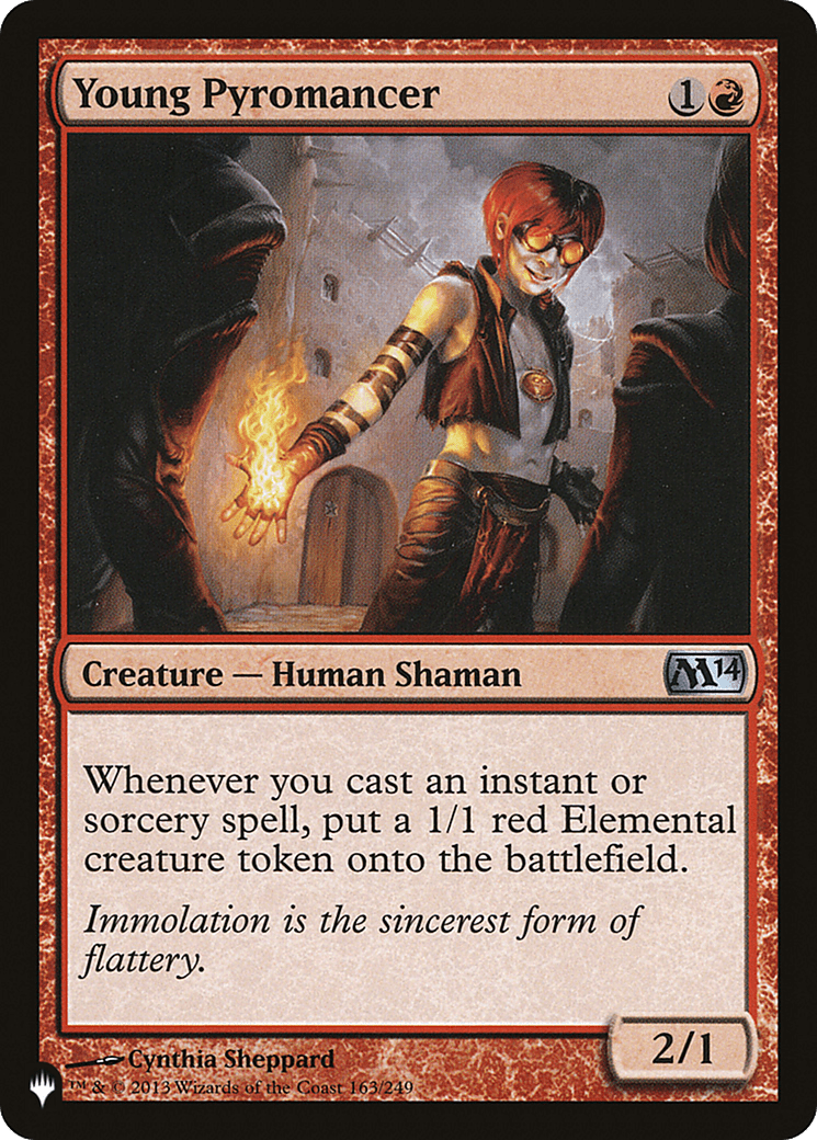 Young Pyromancer |  (M14-163) [The List]