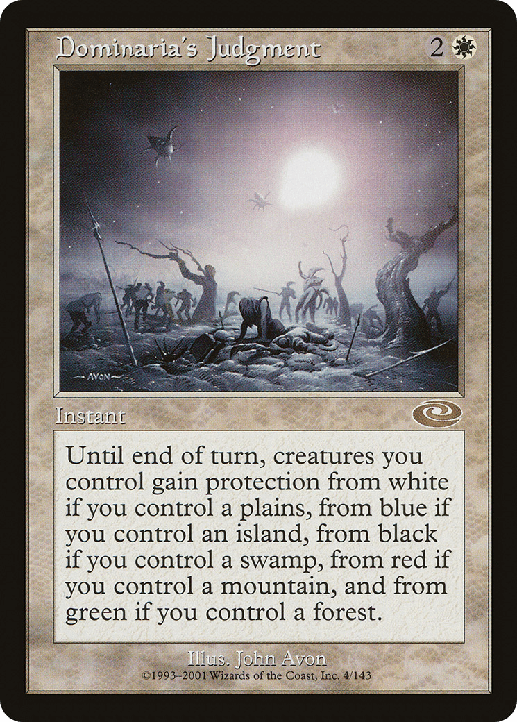 Dominaria's Judgment [Planeshift] Foil