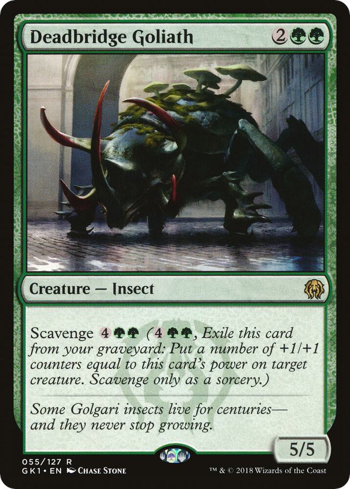 Deadbridge Goliath 55/127 (Guilds of Ravnica: Guild Kits) 