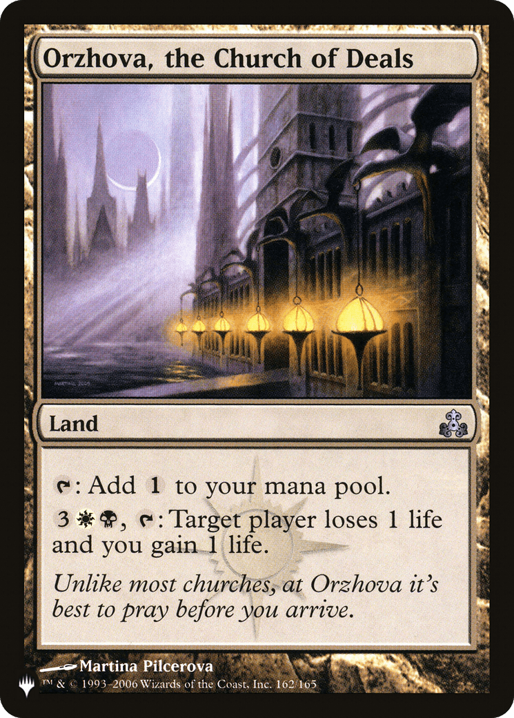 Orzhova, the Church of Deals |  (GPT-162) [The List]
