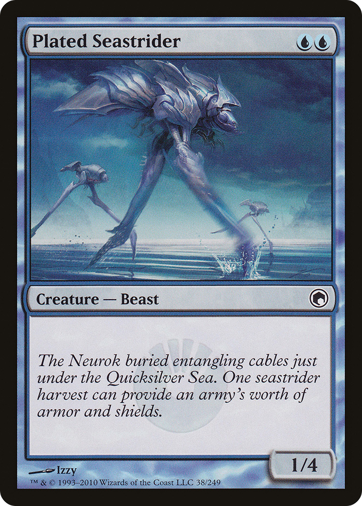 Plated Seastrider [Scars of Mirrodin]