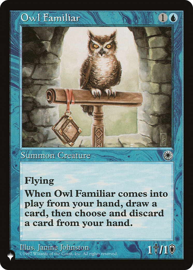 Owl Familiar |  (POR-63) [The List]