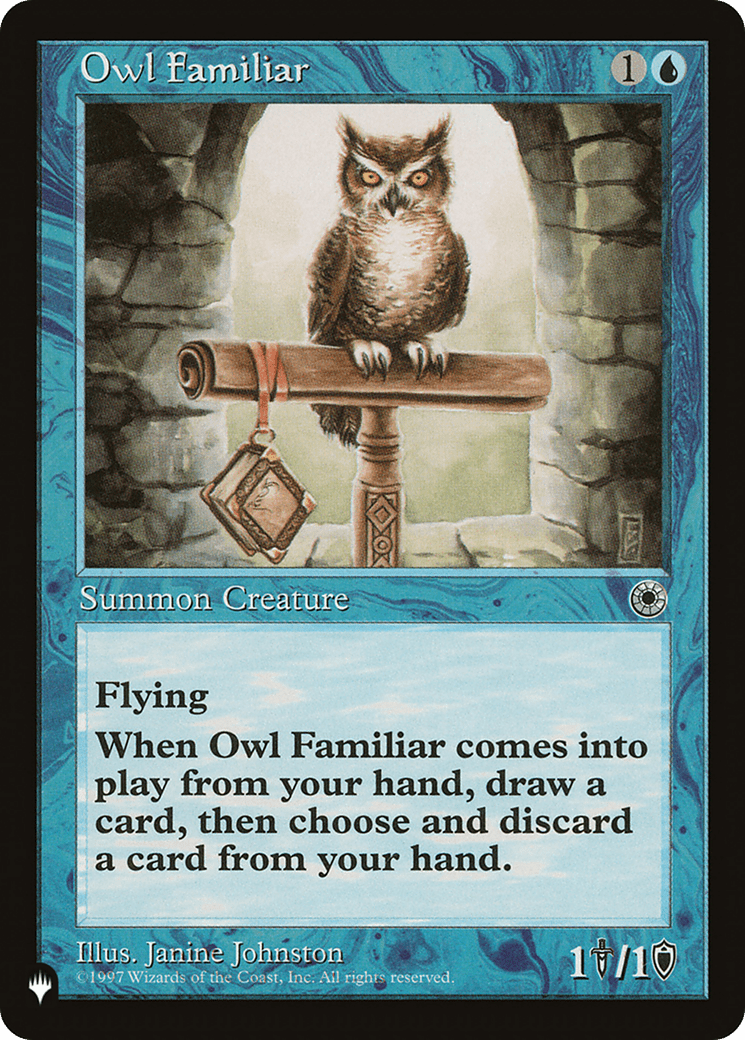Owl Familiar |  (POR-63) [The List]
