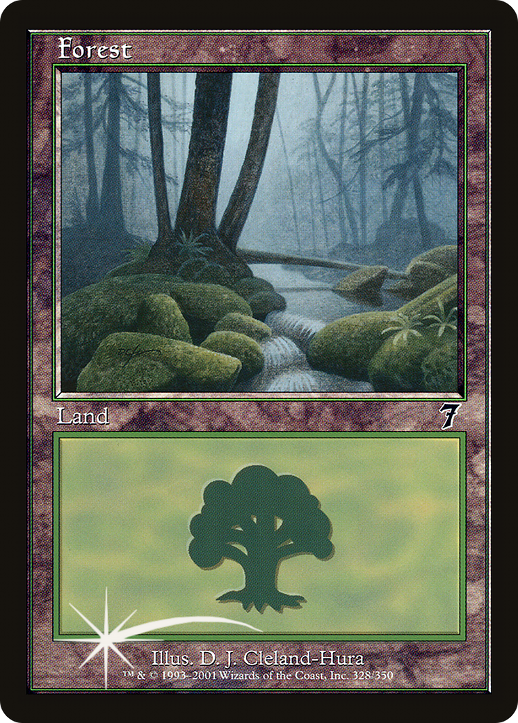 Forest (328) [Seventh Edition] Foil