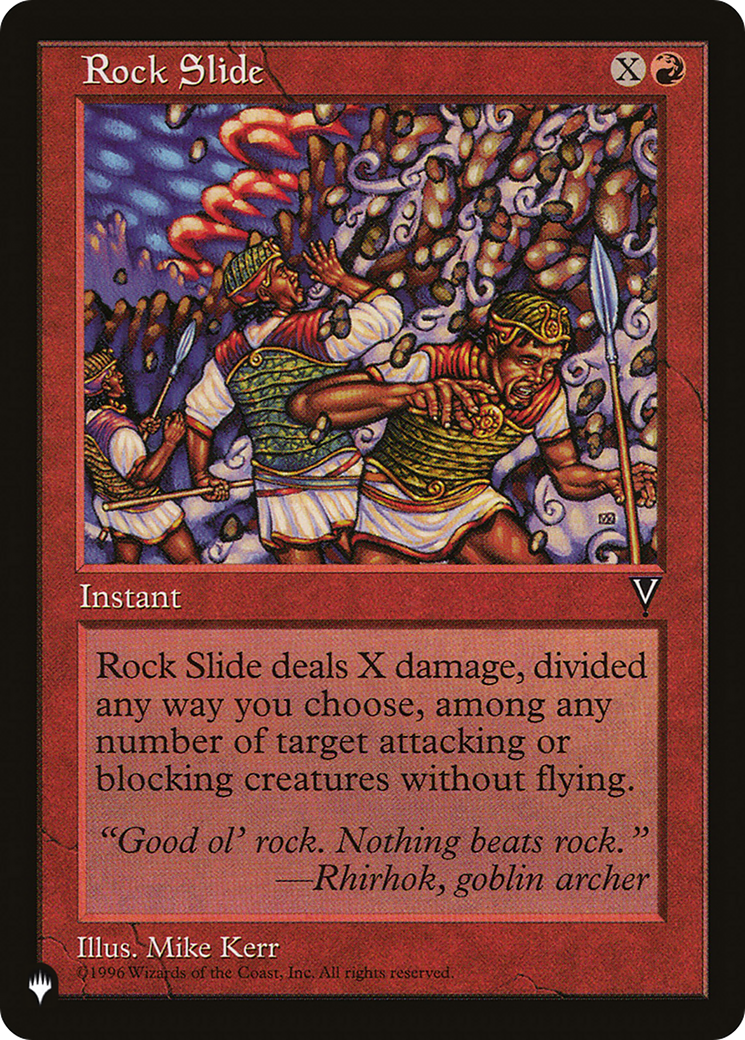 Rock Slide |  (VIS-92) [The List]