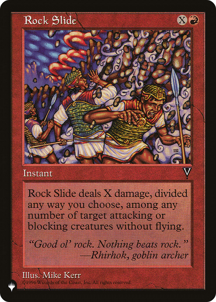 Rock Slide |  (VIS-92) [The List]