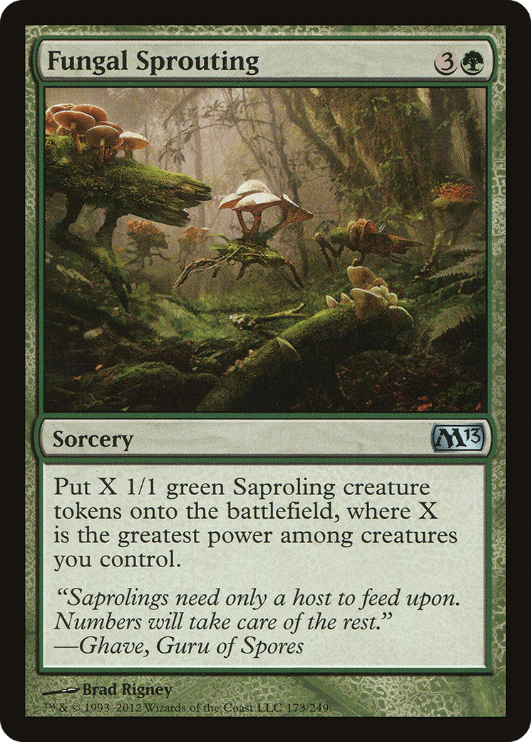Fungal Sprouting [Magic 2013] Foil
