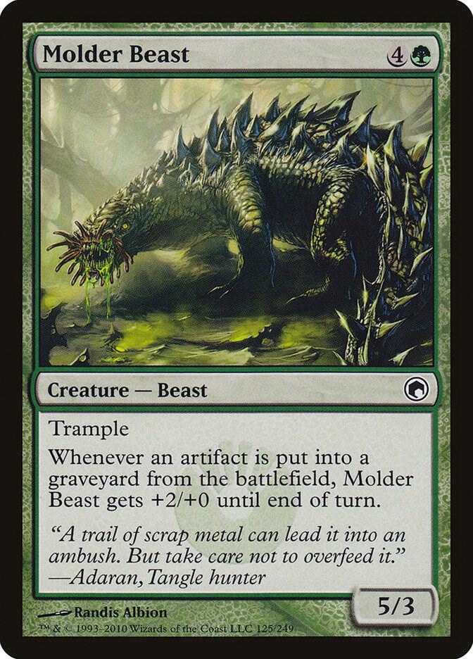 Molder Beast 125/249 (Scars of Mirrodin) 