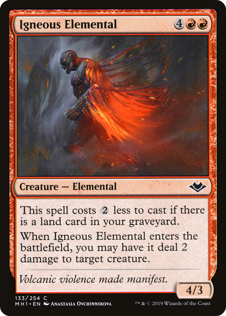 Igneous Elemental [Modern Horizons] Foil