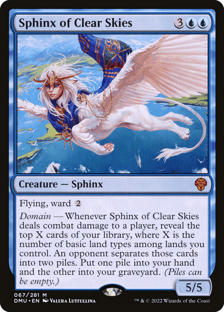 Sphinx of Clear Skies [Dominaria United] Foil