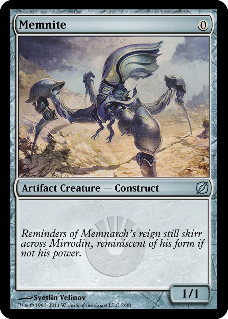 Memnite (TD2-002) - Duel Decks: Mirrodin Pure vs. New Phyrexia